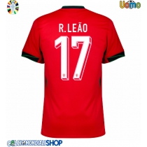 Maglie da calcio Portogallo Rafael Leao #17 Prima Maglia Europei 2024 Manica Corta